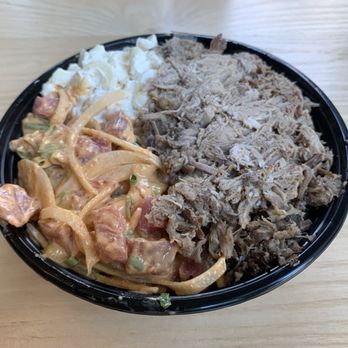 Ono Hawaiian Plates - Kalua pork with poke combo - Hawaiian Near Me - Minneapolis, Minnesota Ono Hawaiian Plates - Kalua pork with poke combo - Hawaiian Near Me - Minneapolis, Minnesota