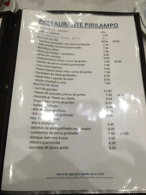 Menu photo 2 Pirilampo Lisbon, 11