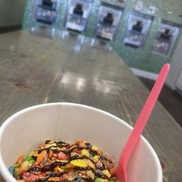 Cookies & Creme (Add Fruity Pebbles & Chocolate Syrup)