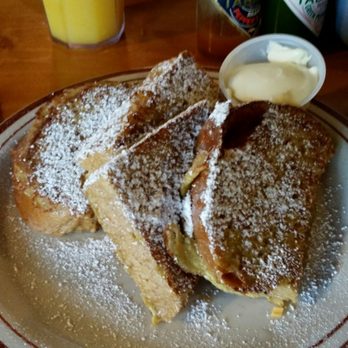 Meadow Mountain Cafe - French toast with homemade bread! - Breakfast & Brunch Near Me - Allenspark, Colorado