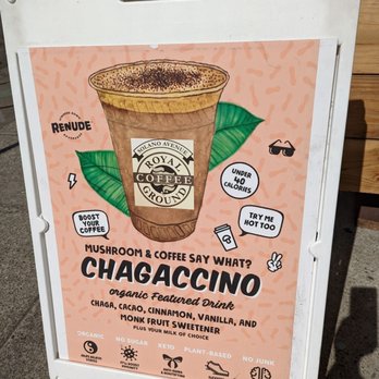 Royal Ground Coffee - Chagaccino - Cafes Near Me - Albany, California