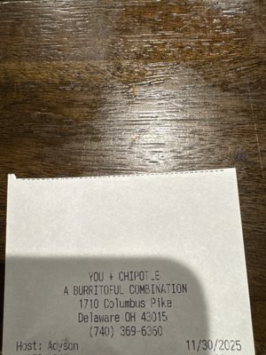 Chipotle Mexican Grill by null