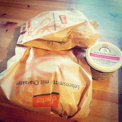 Der Hofladen - Snack zu Mittag, toller Hofladen. :)