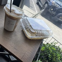 Strawberry chocolate crepe and coffee