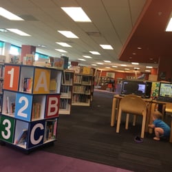 Cape Girardeau Public Library - Children's section and computers