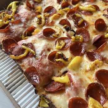 Pizza Nerds - Large 9 Cut THICK Crust Mario - Pizza Near Me - Gahanna, Ohio Pizza Nerds - Large 9 Cut THICK Crust Mario - Pizza Near Me - Gahanna, Ohio