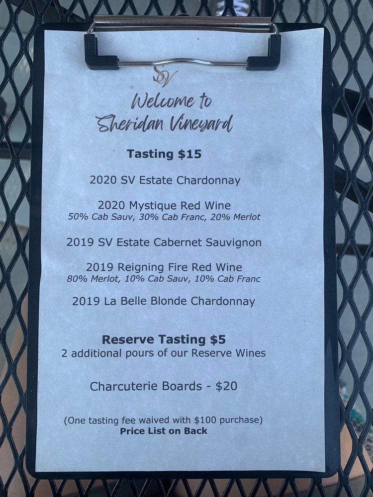 Sheridan Vineyard Logo