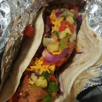 Condado Tacos - Flour shell, pulled pork, purple cabbage, pineapple salsa, smoked cheese - Tacos Near Me - Columbus, Ohio