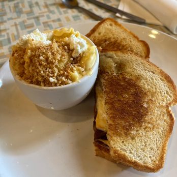 Aurora - Pumped up grilled cheese with a side of Mac N Cheese. The Mac n cheese was quite bland 3/10 - Coffee & Tea Near Me - Oklahoma City, Oklahoma Aurora - Pumped up grilled cheese with a side of Mac N Cheese. The Mac n cheese was quite bland 3/10 - Coffee & Tea Near Me - Oklahoma City, Oklahoma