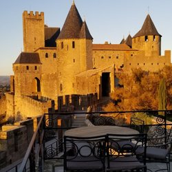 Hôtel de la Cité - View from the patio