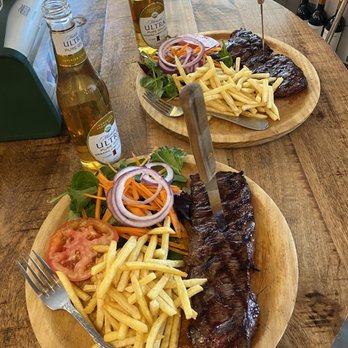 The Golden Hog - Luis's steak deliciousness!!! - Bakeries Near Me - Key Biscayne, Florida