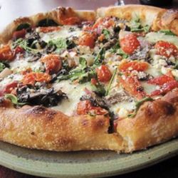 Vegetarian pizza