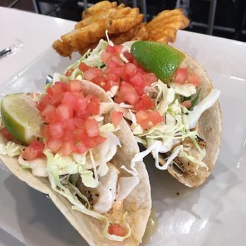 Phillips Seafood - Those are nice Fish Tacos (Grilled mahi-mahi)! - Seafood Near Me - Atlanta, Georgia