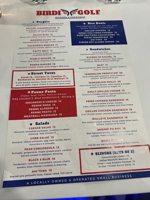 Menu photo 2 Birdi Golf Woodbury, MN Menu photo 2 Birdi Golf Woodbury, MN