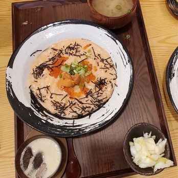 Tendon Kohaku - Creamy uni - Japanese Near Me - Bellevue, Washington