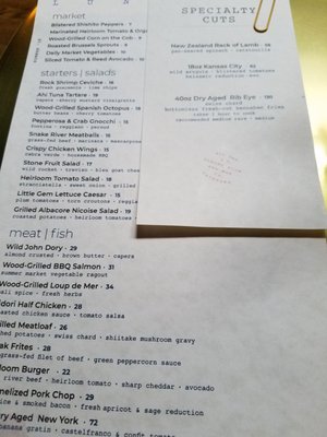 Menu photo 7 Lunetta Dining Room & Bar Santa Monica, CA