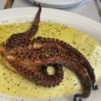 Andros Taverna - Mediterranean Octopus Entree - Greek Near Me - Chicago, Illinois Andros Taverna - Mediterranean Octopus Entree - Greek Near Me - Chicago, Illinois