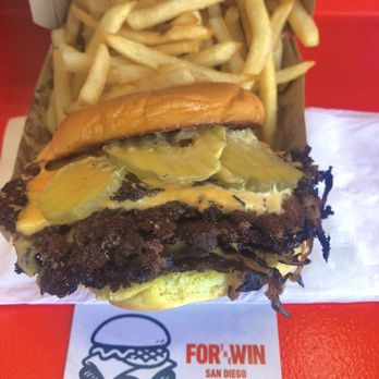 For The Win - Get a triple stack smash and Go for the win!!! - Burgers Near Me - San Diego, California