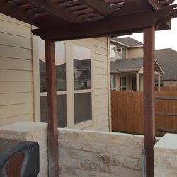 CJ's Landscape Design - Small pergola over BBQ enclosure