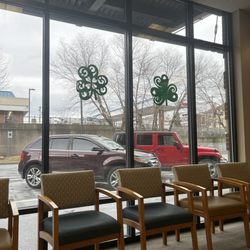 Saint Elizabeth-Bellevue - Looking outside on a blustery day.