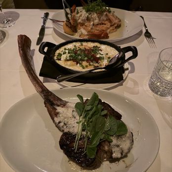 J Carver’s - Tomahawk Ribeye and Risotto - Steakhouses Near Me - Austin, Texas