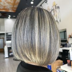 Trend Salon SJ - Full babylights and haircut