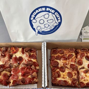 Square Pie Guys - Our dinner is looking good! - Pizza Near Me - Walnut Creek, California Square Pie Guys - Our dinner is looking good! - Pizza Near Me - Walnut Creek, California
