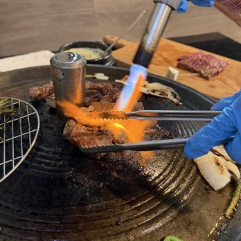 SOT BBQ - Galbi was torched at the end of - Korean Near Me - San Diego, California SOT BBQ - Galbi was torched at the end of - Korean Near Me - San Diego, California