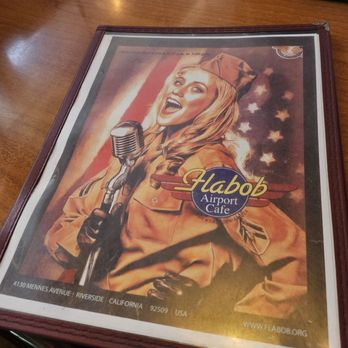 Flabob Airport Cafe - front of menu - Cafes Near Me - Jurupa Valley, California Flabob Airport Cafe - front of menu - Cafes Near Me - Jurupa Valley, California