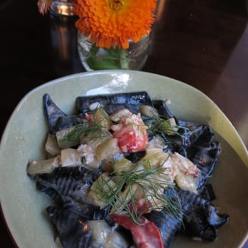 Union - Squid ink garganelli, lobster, fennel, Meyer, lemon, truffle butter $24 - Italian Near Me - Pasadena, California Union - Squid ink garganelli, lobster, fennel, Meyer, lemon, truffle butter $24 - Italian Near Me - Pasadena, California