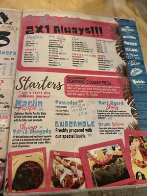 Menu photo 2 Mariskinky Playa del Carmen, ROO