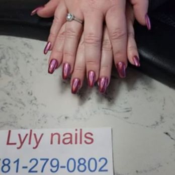 Lyly Nail Salon - Pictures don't do it justice. The chrome is amazing! - Nail Salons Near Me - Stoneham, Massachusetts Lyly Nail Salon - Pictures don't do it justice. The chrome is amazing! - Nail Salons Near Me - Stoneham, Massachusetts