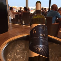 Long Beach Cafe - Nice bottle of Vermentino to go along with the seafood and hot weather.