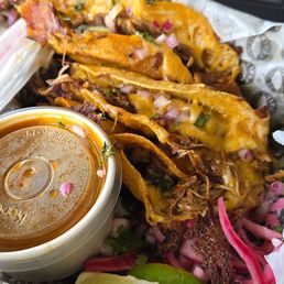 3 Birria Tacos