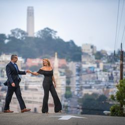 KMR Photography - The photo we used for our Save the Date. Was so much fun taking these photos all over the city! Karna was a trooper!