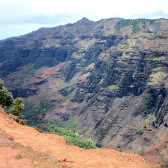 Waipo'o Falls - Stunning views from near the end of the trail. - Hiking Near Me - Waimea, Hawaii