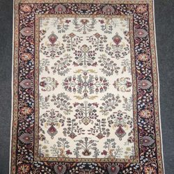 Westcoast Rugs - Rug No :3464
Hand made , Hand Knotted
Size: 5'10" by 4' 0"
Design : Floral
Wool
Price: $899.