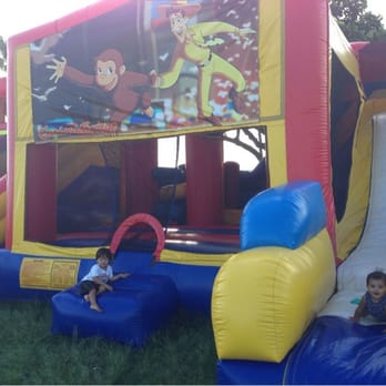 Ohana Bounce - 7 in 1 bounce house with Curious George - Party & Event Planning Near Me - Aiea, Hawaii