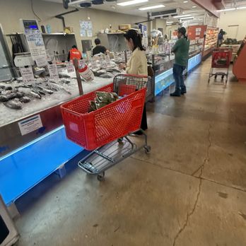 Pan-Asia Supermarket - seafood counter at back of store - Grocery Near Me - Manchester, Missouri Pan-Asia Supermarket - seafood counter at back of store - Grocery Near Me - Manchester, Missouri