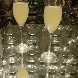 Atrium Bar - Classic French 75. Champagne cocktail.
