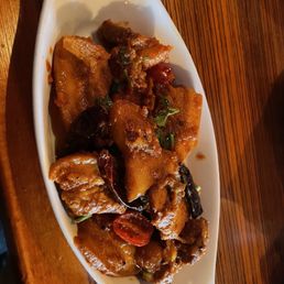 Spicy pork Achar