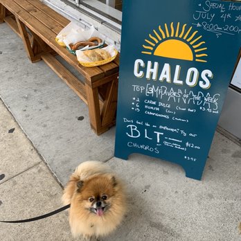 Chalos - Outdoor benches for when we have our pup w/ us - Coffee & Tea Near Me - San Francisco, California