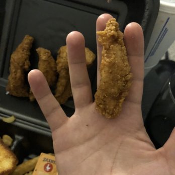 Zaxbys - The tiniest chicken fingers and they want to charge over $10!!! - Fast Food Near Me - Tulsa, Oklahoma Zaxbys - The tiniest chicken fingers and they want to charge over $10!!! - Fast Food Near Me - Tulsa, Oklahoma