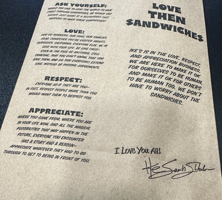 Menu photo 7 Ike's Love & Sandwiches Berkeley, CA Menu photo 7 Ike's Love & Sandwiches Berkeley, CA