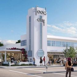 Food City Napa - Architectural render of proposal