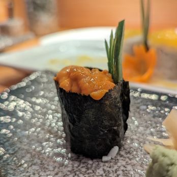 Yellowtail Sushi Bar & Steak - Sea urchin sushi - Sushi Bars Near Me - Dallas, Texas Yellowtail Sushi Bar & Steak - Sea urchin sushi - Sushi Bars Near Me - Dallas, Texas