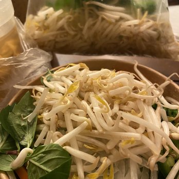 Teabreak Pho & Boba Herndon - I used a lot of soy sprouts - and there's tons more! - Vietnamese Near Me - Herndon, Virginia