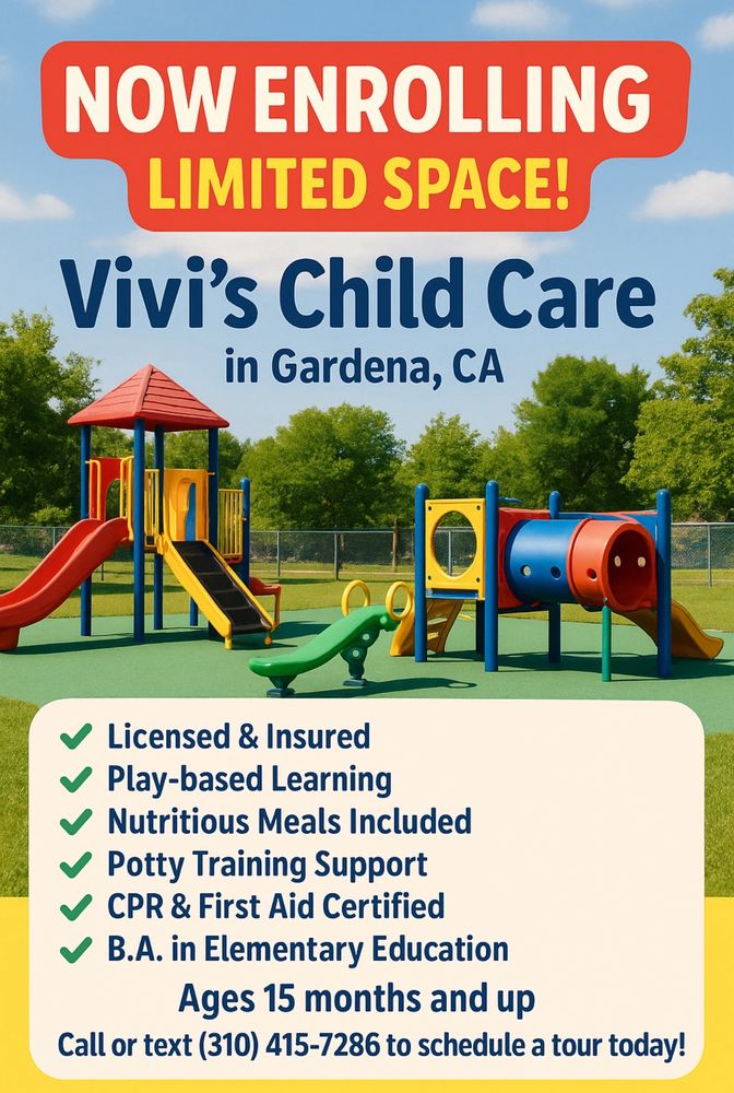 Vivi’s Child Care - childcare center in Gardena, CA