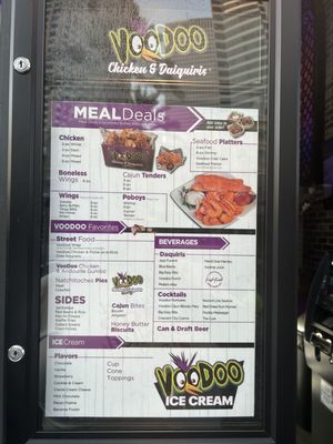 Menu photo 1 Voodoo Chicken & Daiquiris New Orleans, LA Menu photo 1 Voodoo Chicken & Daiquiris New Orleans, LA