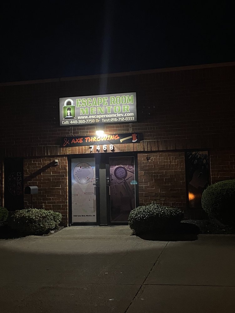 ESCAPE ROOM MENTOR & AXE THROWING 11 Reviews 7468 Tyler Blvd